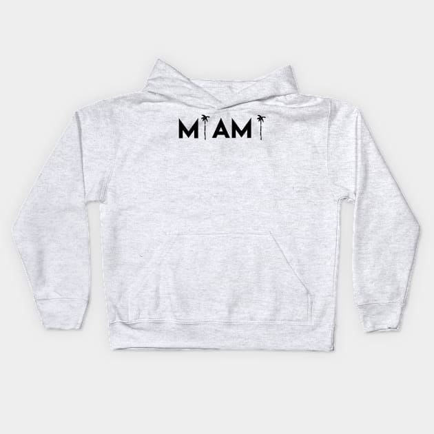 MIAMI Kids Hoodie by ghjura